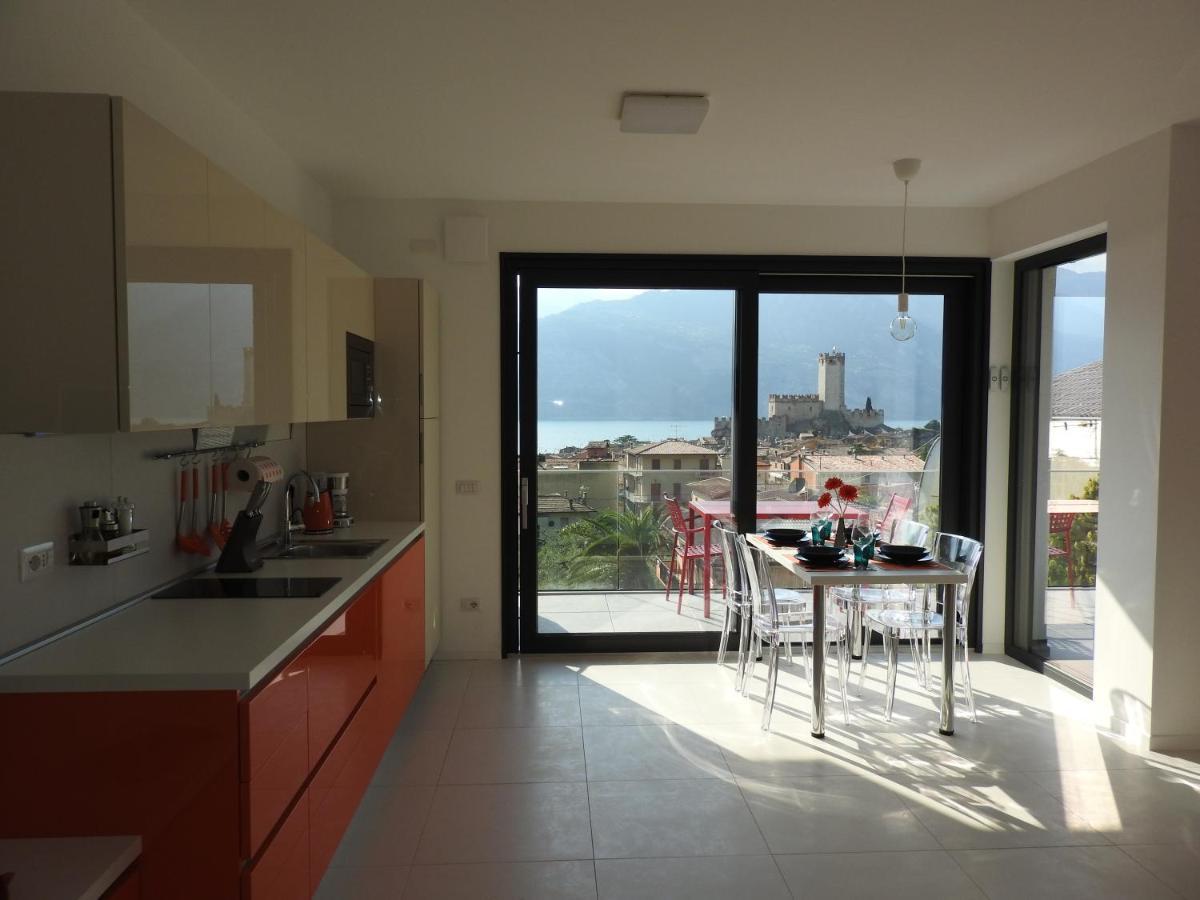 Ferienwohnung Blue Sky Garda - Sunset Malcesine Exterior foto