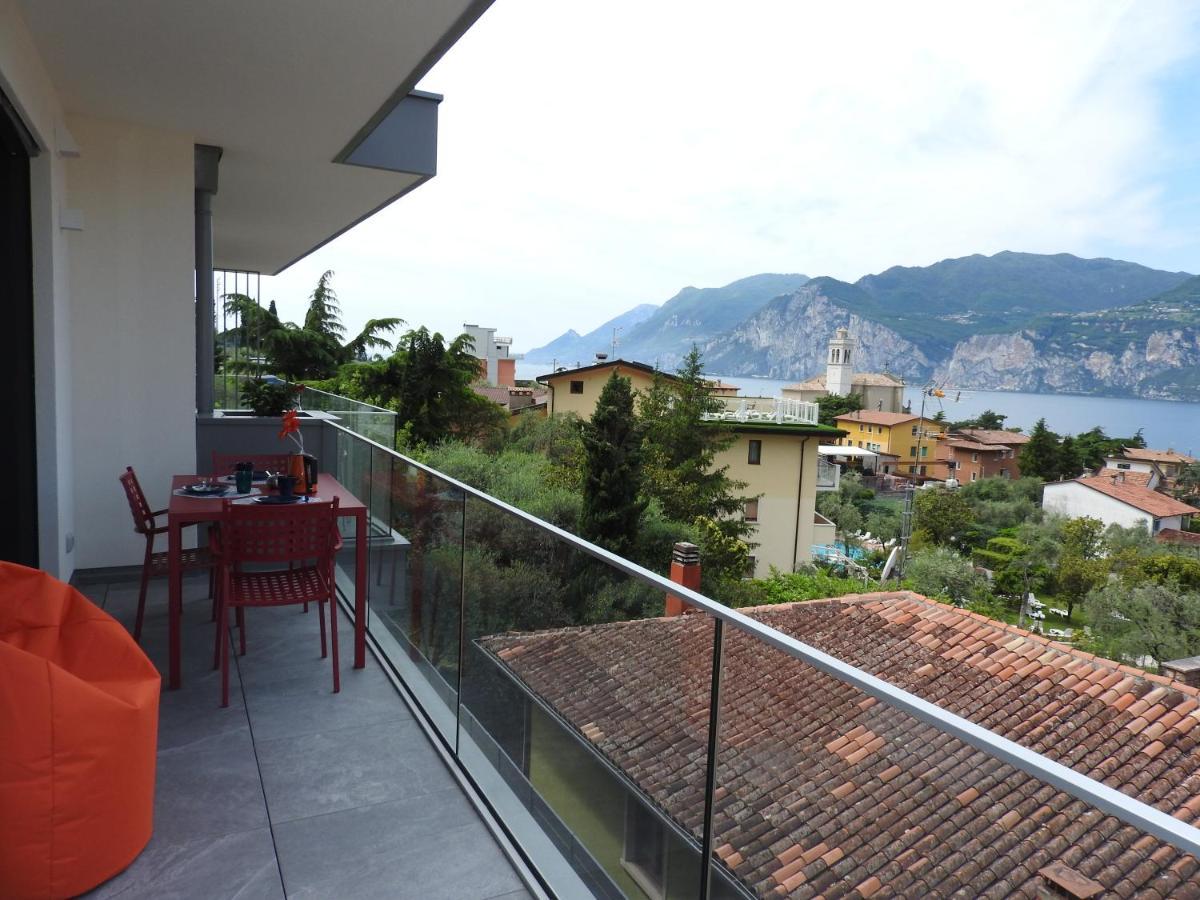 Ferienwohnung Blue Sky Garda - Sunset Malcesine Exterior foto